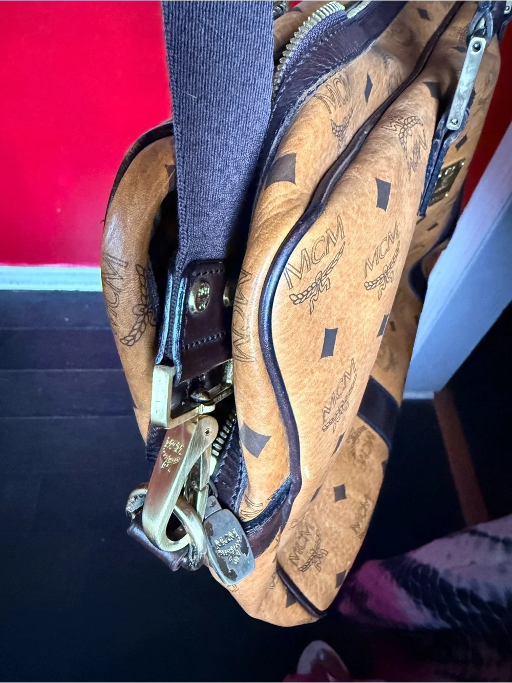MCM laptop briefcase